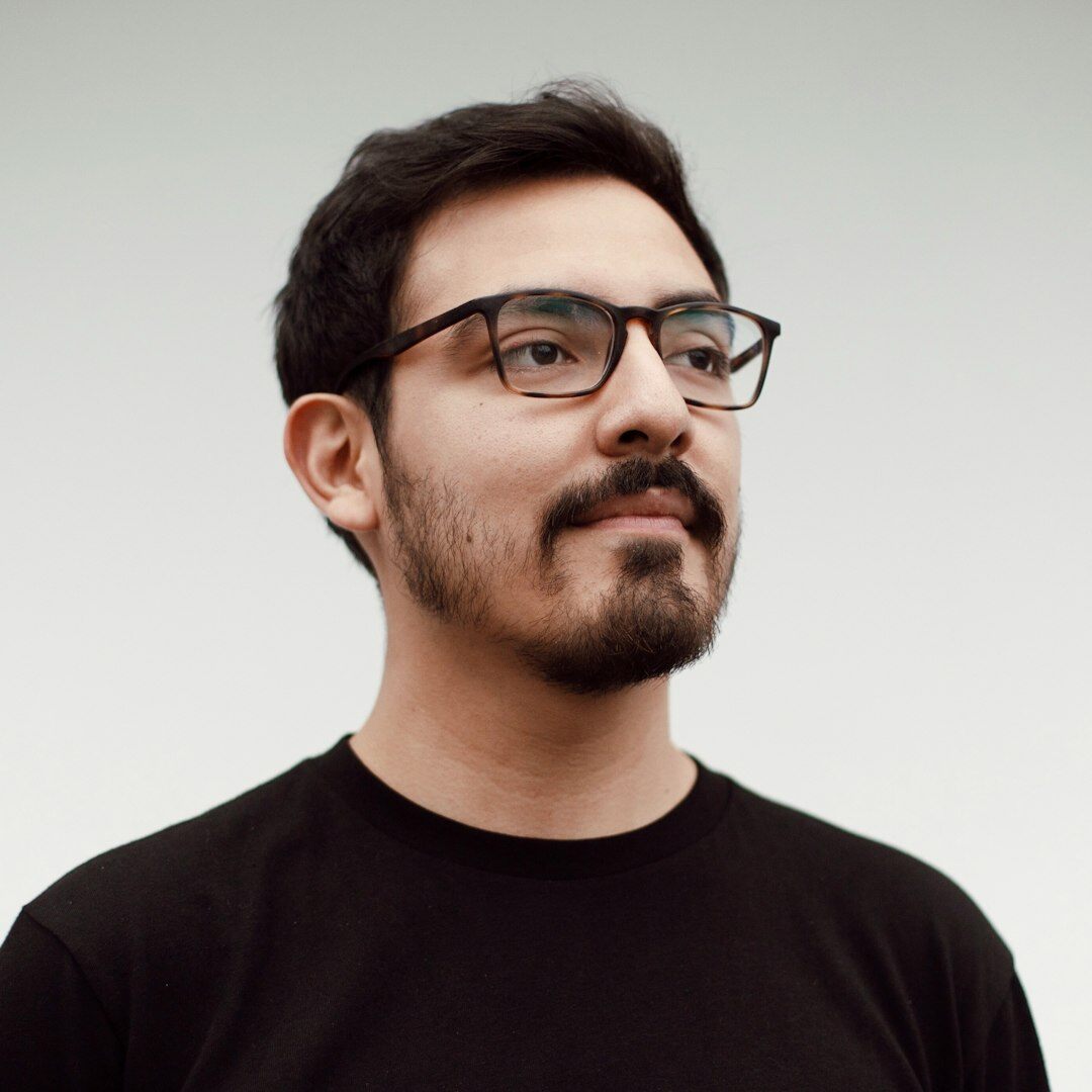Professional Belgian man technology expert with glasses